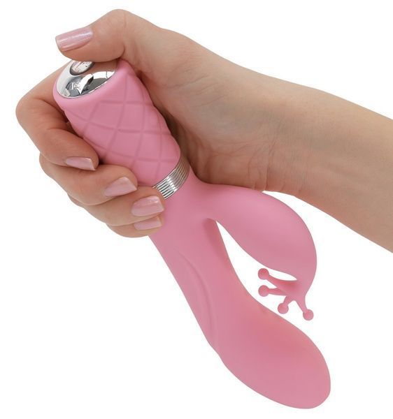 Вібратор-кролик Pillow Talk Kinky, 21,5 см (рожевий) 72000 фото