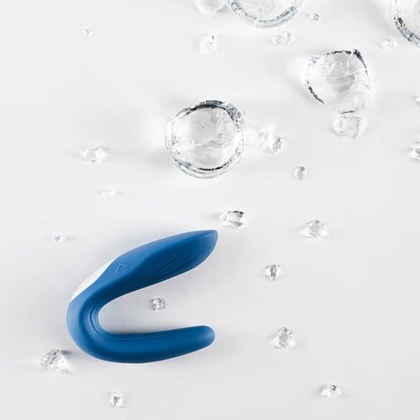 Вибратор Satisfyer Partner Whale, 8,7 см (синий) 30287 фото