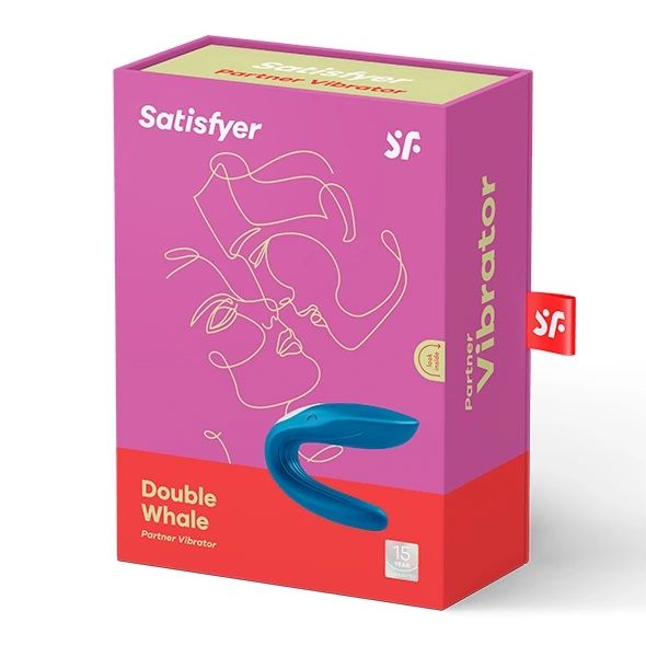 Вибратор Satisfyer Partner Whale, 8,7 см (синий) 30287 фото