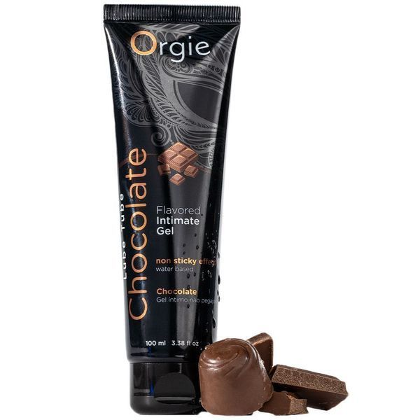 Лубрикант на водній основі Orgie Lube Tube шоколад, 100 мл 36778 фото