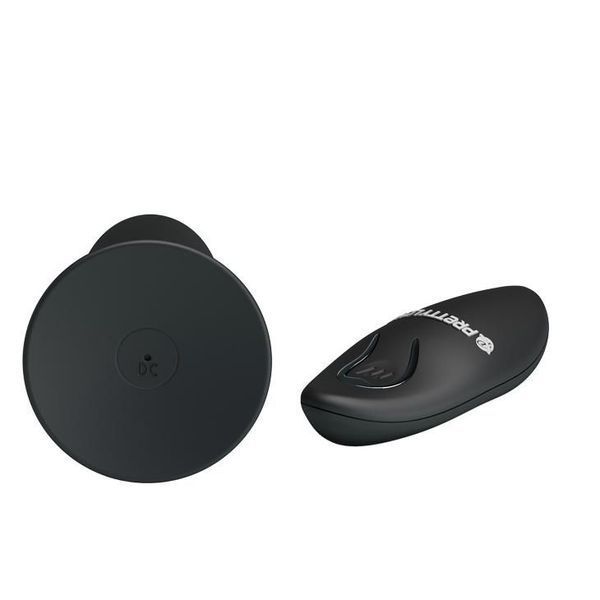 Анальна пробка Pretty Love Remote Control Vibrating, 11 см (чорний) 7751_EU фото
