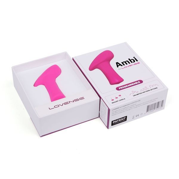 Вибратор для клитора Lovense Ambi, 8,6 см (розовый) 68494 фото
