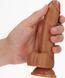 Фаллоимитатор RealRock Curved Realistic, 17 см (телесный) 80466 фото 1