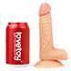 Фалоімітатор LoveToy The Ultra Soft Dude Flesh, 18 см (тілесний) 28352 фото 8