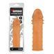 Насадка на пеніс Super Me Extra Texture Sleeve-Flash, 16,2 см (тілесний) 45579 фото 2