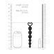 Анальные бусы ShotsToys Silicone Anal Beads, 17.5 см (черный) 92792 фото 3