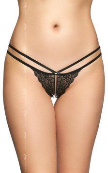 Трусики-стринги SoftLine Collection G-String 2495, M/L (черный) 98458 фото