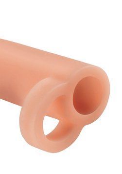 Насадка на пенис Pipedream Real Feel Enhancer XL, 18 см (телесный) 8494 фото