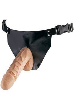 Страпон ToyJoy Superwoman Strap-On, 18 см (тілесний) 76426 фото