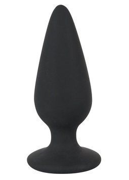 Анальная пробка Orion Black Velvets Heavy Plug Small, 7.8 см (черный) 13264 фото