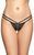 Трусики-стринги SoftLine Collection G-String 2495, M/L (черный) 98458 фото