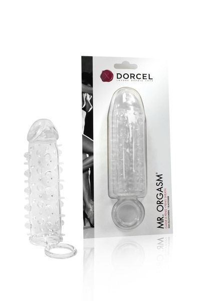 Насадка на пеніс Dorcel Mr. Orgasm, 18 см (прозорий) 25788 фото