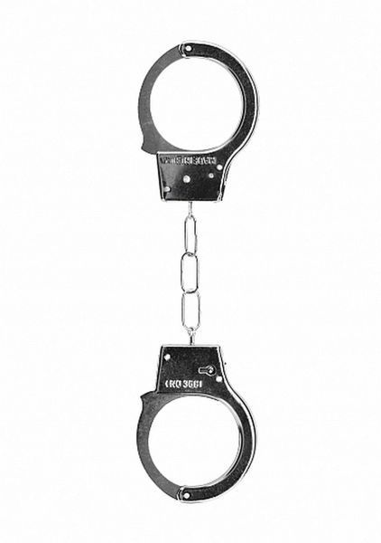 Наручники Ouch! Beginner's Handcuffs (сріблястий) 79630 фото