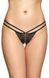 Трусики-стринги SoftLine Collection G-String 2495, M/L (черный) 98458 фото 1