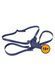 Страпон Calexotics Her Royal Harness Me2 Thumper, 14 см (синій) 38413 фото 1