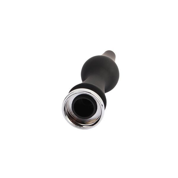 Анальний душ Black Mont CleanStream, 15.3 см (чорний) 54414 фото