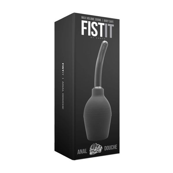 Анальный душ ShotsToys Fist It, 225 мл (черный) 79470 фото
