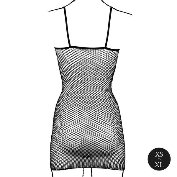 Міні-сукня Le D&eacute;sir With Fishnet Structure, One Size (чорний) 60950 фото