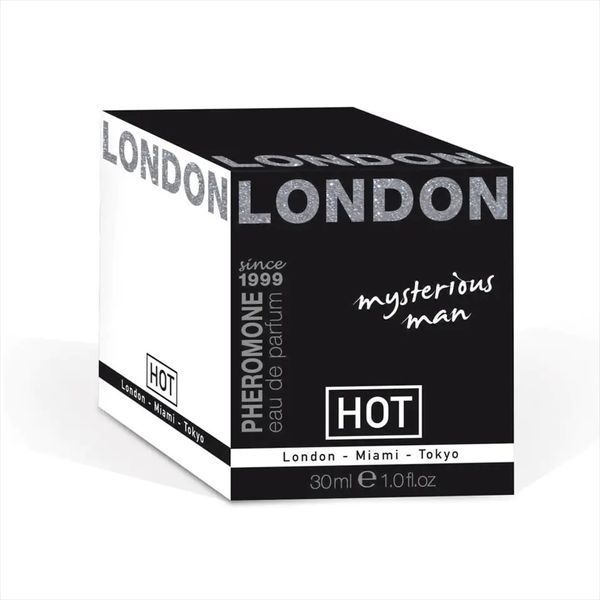 Духи с феромонами для мужчин Hot Pheromone Perfume London Mysterious Man, 30 мл 132174 фото