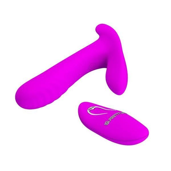 Вібратор Pretty Love Remote Control, 10 см (фіолетовий) 11626_EU фото