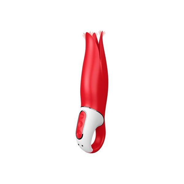 Вибратор Satisfyer Power Flower, 18,8 см (красный) 17532 фото