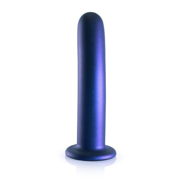 Фаллоимитатор Ouch! Smooth G-Spot Dildo 7'', 17.7 см (синий) 40040_EU фото