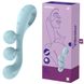 Вибратор для тройной стимуляции Satisfyer Tri Ball 2, 20,5 см (голубой) 15021 фото 1