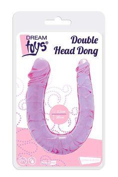 Двусторонний фаллоимитатор Dream Toys All Time Favorites, 30 см (фиолетовый) 78590 фото