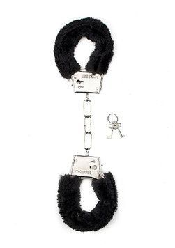 Наручники ShotsToys Handcuffs Furry (черный) 92788 фото
