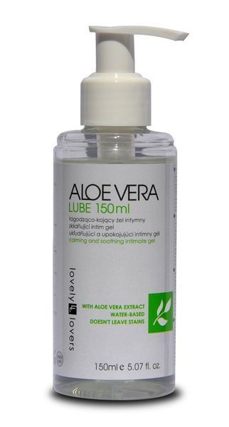 Лубрикант на водній основі Lovely Lovers Aloe Vera Lube, 150 мл 68402 фото