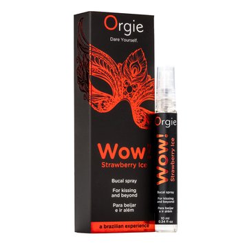 Спрей для орального секса Orgie Wow Bucal Spray Strawberry Ice, 10 мл 35439 фото