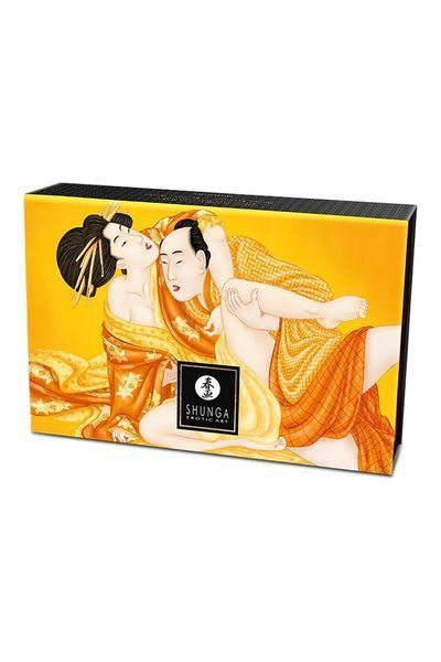 Масажний набір Shunga Kissable Massage Powder Luscious Mango, 2 шт 26673_EU фото