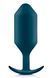 Анальна пробка B-Vibe Snug Plug 6, 16 см (синій) 104338 фото