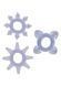 Эрекционное кольцо ToyJoy Tickle C-Rings, 3 шт (фиолетовый) 38192 фото 1