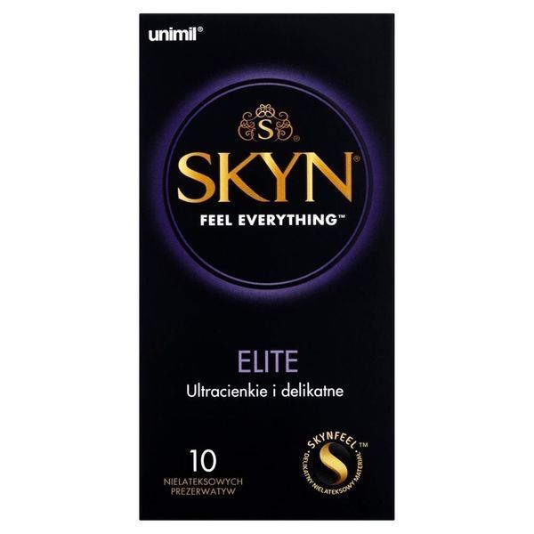 Презервативы тонкие Skyn Elite безлатексные, 10 шт 26460 фото