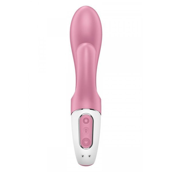 Вібратор-кролик Satisfyer Air Pump Bunny 2, 20 см (рожевий) 31270 фото