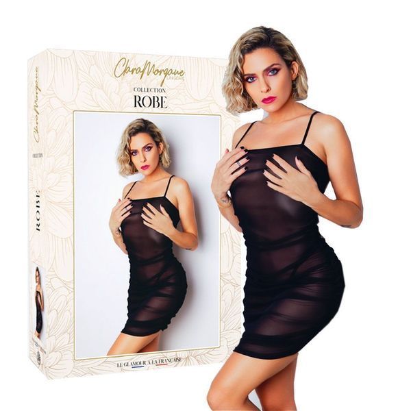 Мини-платье Clara Morgane Pro CM-93317, S/M (черный) 36824 фото