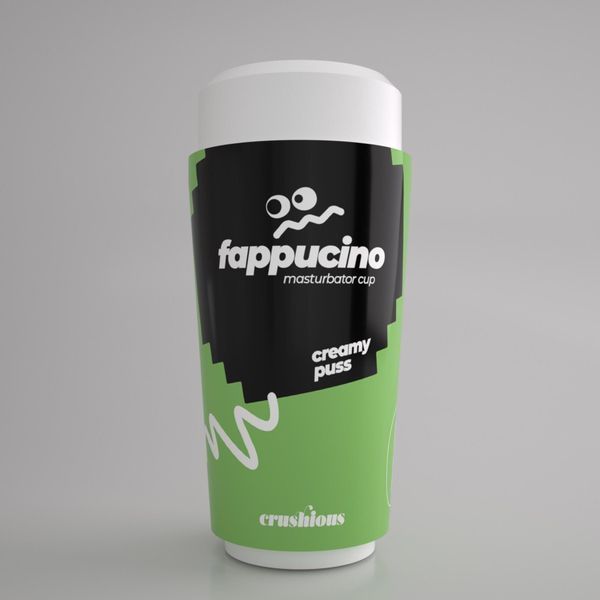 Мастурбатор Crushious Fappucino Creamy Puss (зеленый) 210894 фото
