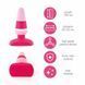 Анальная пробка FeelzToys Plugz Butt Plug, 7 см (розовый) 25080 фото 2