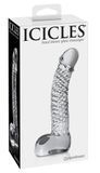 Фаллоимитатор Icicles Model 61, 16.5 см (прозрачный) 77462 фото