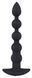 Анальний ланцюжок з вібрацією Black Velvets Rechargeable Beads, 21 см (чорний) 14946 фото 1