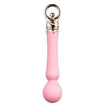 Вибромассажер Zalo Confidence Pre-Heating Wand Massager, 22,5 см (розовый) 68996 фото