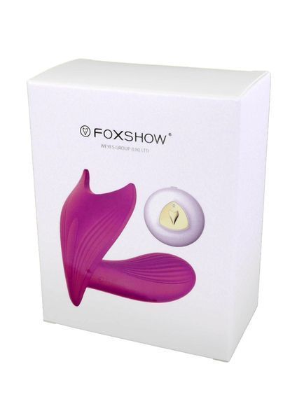 Вібратор в трусики B - Series Fox, 10 см (фіолетовий) 53142 фото