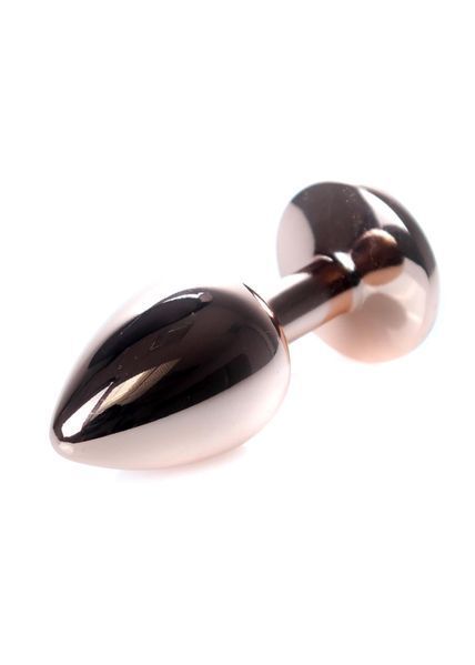 Анальна пробка з кристалом B - Series HeavyFun Plug-Jewellery, 7 см (блакитний) 52046 фото