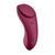 Кліторальний масажер для трусиків Satisfyer Sexy Secret, 8,6 см (бордовий) 22374 фото