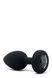 Анальна пробка B-Vibe Vibrating Jewel Plug M/L, 10.5 см (чорний) 104302 фото 4