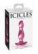 Анальна пробка Pipedream Icicles 73, 9,2 см (рожевий) 11150 фото 3