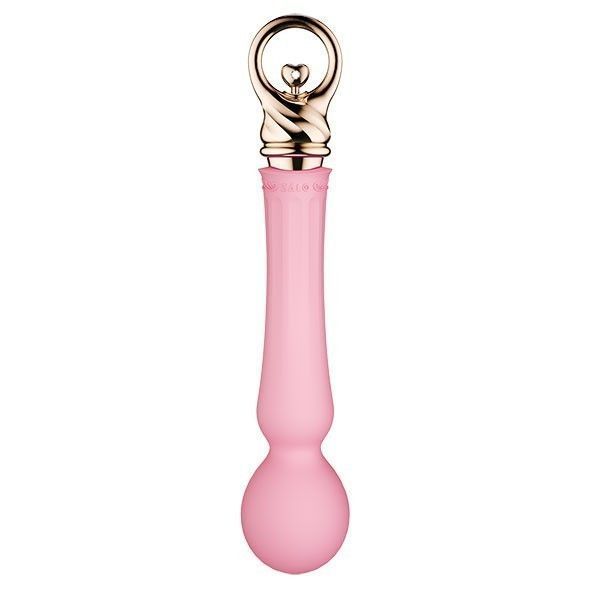 Вибромассажер Zalo Confidence Pre-Heating Wand Massager, 22,5 см (розовый) 68996 фото