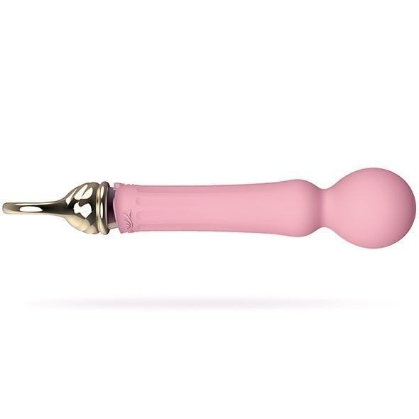 Вибромассажер Zalo Confidence Pre-Heating Wand Massager, 22,5 см (розовый) 68996 фото