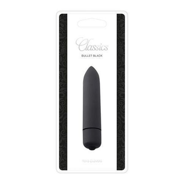 Міні-вібратор Toyz4lovers Bullet Classics, 9 см (чорний) 74334 фото